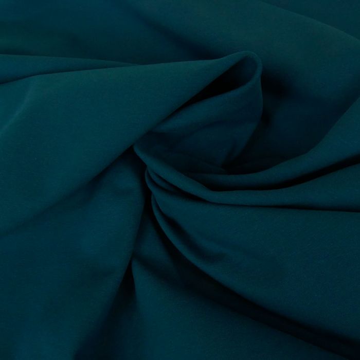 Tissu Jersey Uni Bleu Petrole Tissu Atelier De La Creation