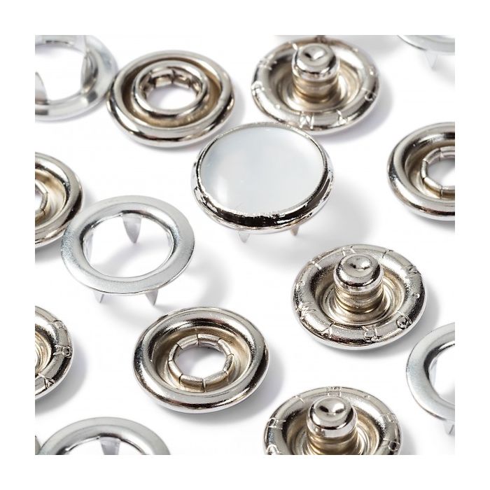 Recharge boutons pression nacre jersey 12 mm Prym