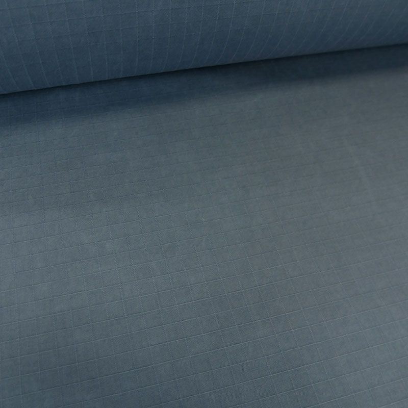 Tissu Imperméable Pop bleu sur fond Transparent - Par 10 cm