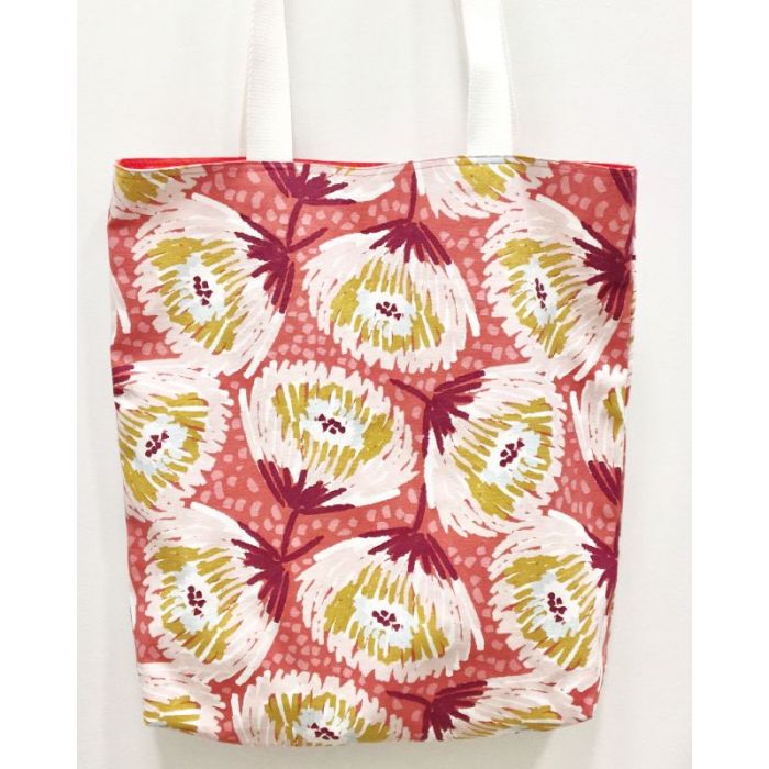 Kit - Tote Bag réversible impressionnisme - rose