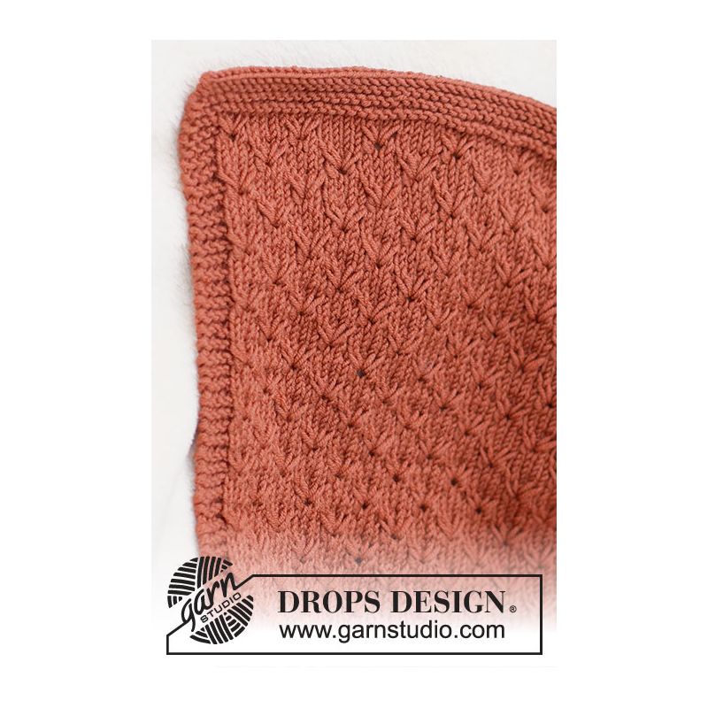 Couvertures Bébé - Modèles tricot et crochets gratuits de DROPS Design