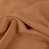 Tissu popeline viscose bambou uni - caramel x 10 cm