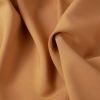 Tissu popeline viscose bambou uni - caramel x 10 cm