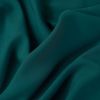 Tissu popeline viscose bambou uni - vert canard x 10 cm