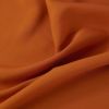 Tissu popeline viscose bambou uni - terracotta x 10 cm