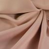 Tissu popeline viscose bambou uni - rose nude x 10 cm