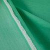 Tissu denim stretch haute couture - vert x 10 cm