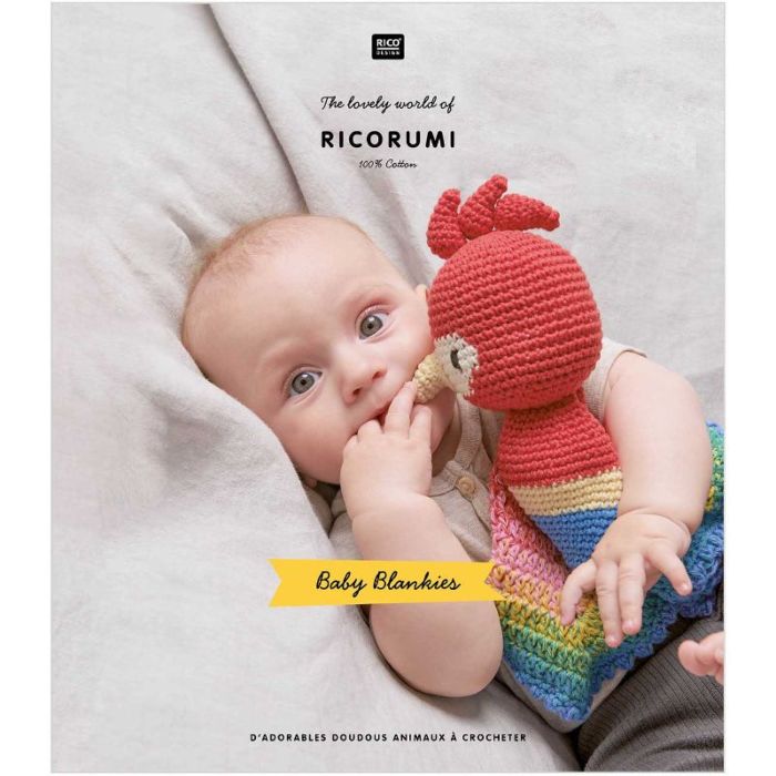 Patrons crochet doudous - Ricorumi Baby Blankies