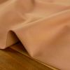 Tissu jersey punto milano haute couture - rose blush x 10 cm