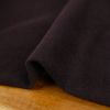 Tissu lainage poils courts haute couture - violet aubergine x 10 cm