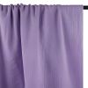 Tissu double gaze - lilas x 10 cm