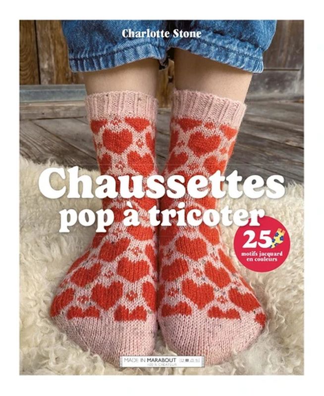 Chaussettes fashion jacquard femme