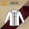 Kit couture CAP avec Artesane - Chemise Adelise bordeaux