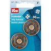 Boutons pression métal 30 mm Prym bronze