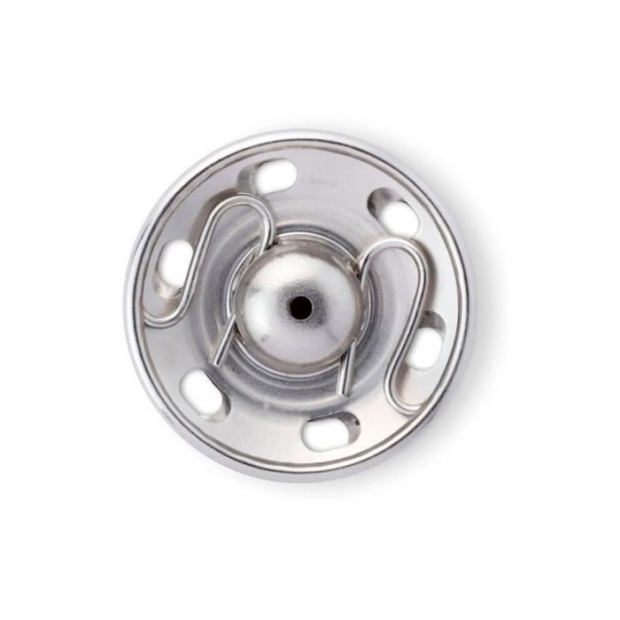 Boutons pression métal 21 mm Prym argent