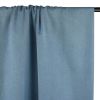 Tissu jean denim stretch haute couture - bleu ciel x 10 cm