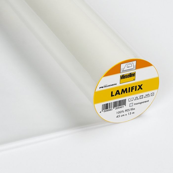 Film transparent thermocollant Vlieseline Lamifix Gloss x 10 cm