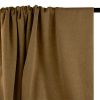 Tissu jersey sweat léger paillettes haute couture - camel x 10 cm