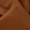 Tissu lainage coton haute couture - terracotta x 10 cm