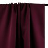 Tissu gabardine légère stretch uni - bordeaux x 10 cm