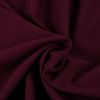 Tissu gabardine légère stretch uni - bordeaux x 10 cm