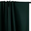 Tissu gabardine légère stretch uni - vert foncé x 10 cm