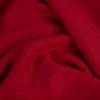 Tissu sergé de viscose uni - rouge x 10 cm