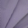 Tissu batiste coton stretch rayures haute couture - violet x 10 cm