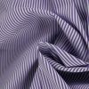 Tissu batiste coton stretch rayures haute couture - violet x 10 cm