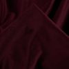 Tissu velours ras haute couture - bordeaux x 10 cm