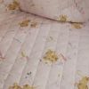 Tissu matelassé réversible souricettes - rose x 10 cm