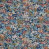 Tissu Liberty of london Connie Evelyn - bleu x 10 cm