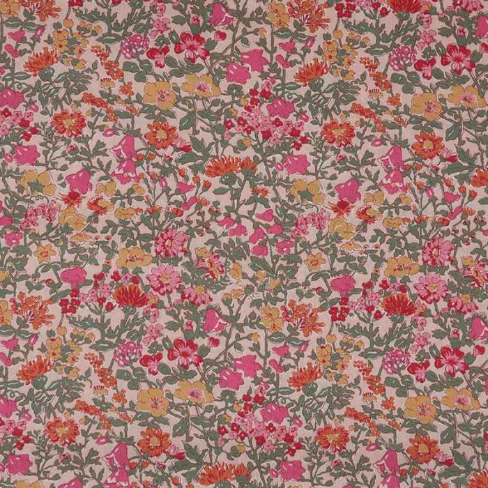 Tissu Liberty of london Babingdon - rose x 10 cm