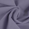 Tissu jersey coton french terry uni - lilas x 10 cm