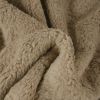 Tissu fausse fourrure Teddy - beige x 10 cm