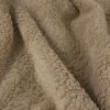 Tissu fausse fourrure Teddy - beige x 10 cm