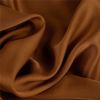 Tissu satin viscose uni - terracotta x 10 cm