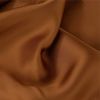 Tissu satin viscose uni - terracotta x 10 cm