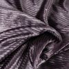 Tissu velours ras lurex haute couture - lilas x 10 cm