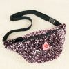 Sac Banane La Ravissante sequins - rose