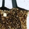 ToteBag sequins - Doré