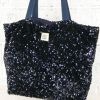 Kit couture sac ToteBag sequins - Marine