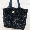 Kit couture sac ToteBag sequins - Marine