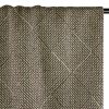 Tissu lainage tweed losanges haute couture - marron x 10 cm