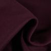 Tissu lainage uni haute couture - bordeaux x 10 cm