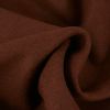 Tissu lainage uni haute couture - terracotta x 10 cm