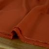 Tissu Crêpe viscose haute couture - terracotta x 10 cm