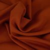 Tissu Crêpe viscose haute couture - terracotta x 10 cm