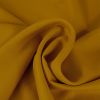 Tissu Crêpe viscose haute couture - jaune safran x 10 cm