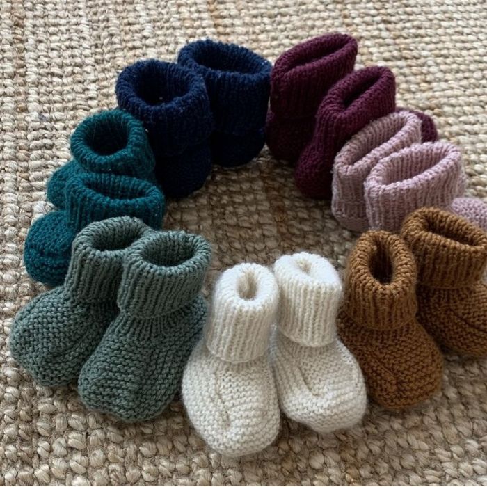 Kit tricot Chaussons bébé - Filomène Ateliers